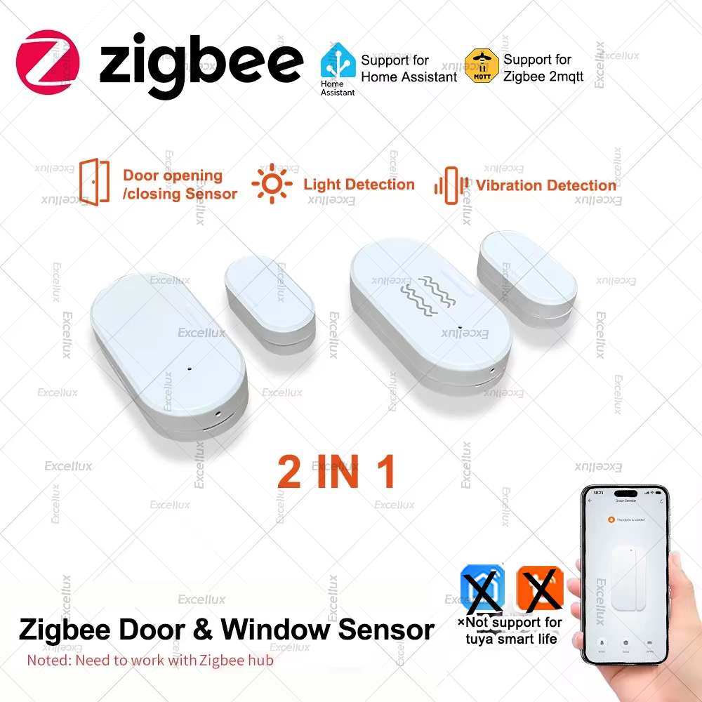 Home Security Tools - Zigbee 3.0 Deur Raam Sensor Met