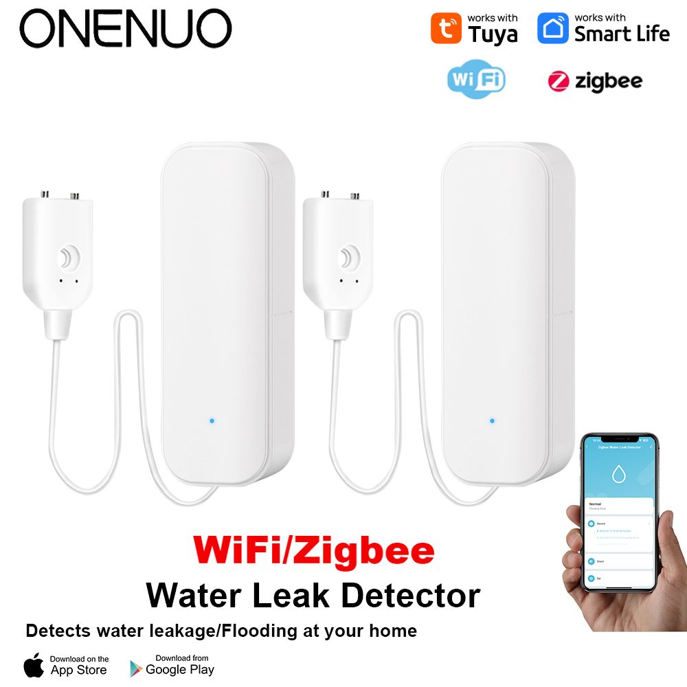 Home Security Tools - WiFi/Zigbee Watersensor Tuya Lekkage Alarm Overstromingslekdetector