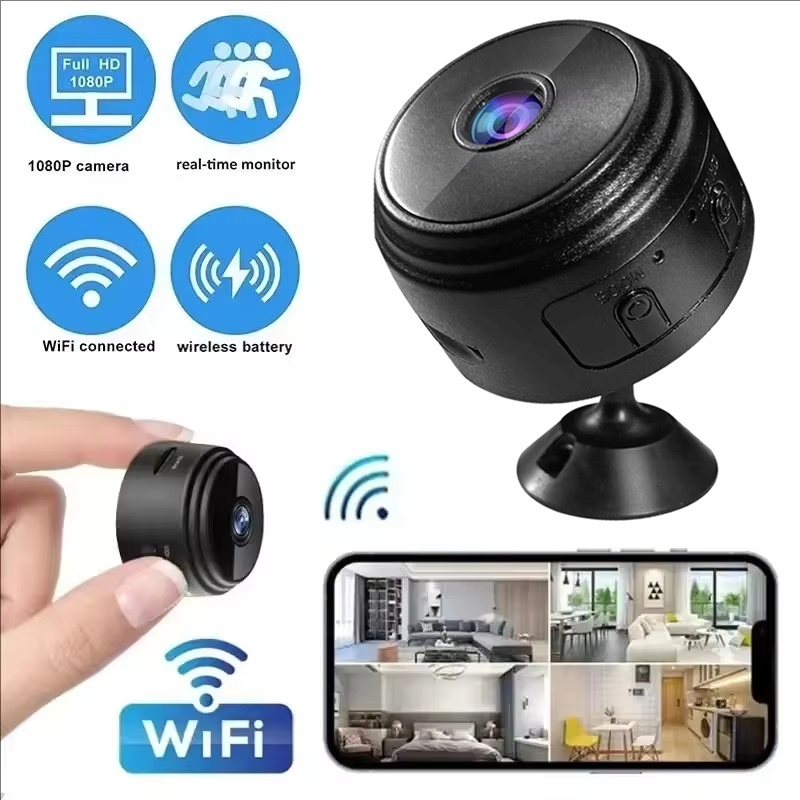 Home Security Video - A9 Mini Camera's 1080P WiFi Smart