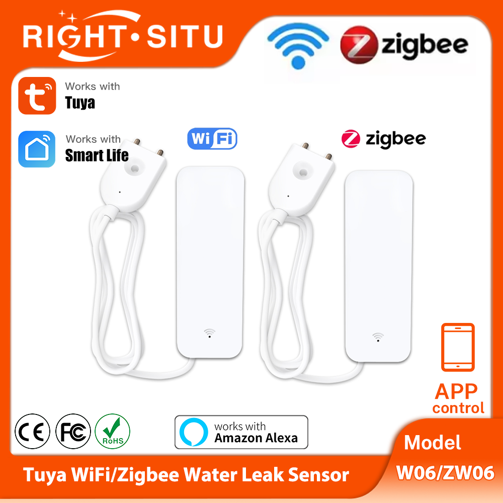 Home Security Tools - Tuya WiFi Zigbee Watersensor Slimme lekdetector