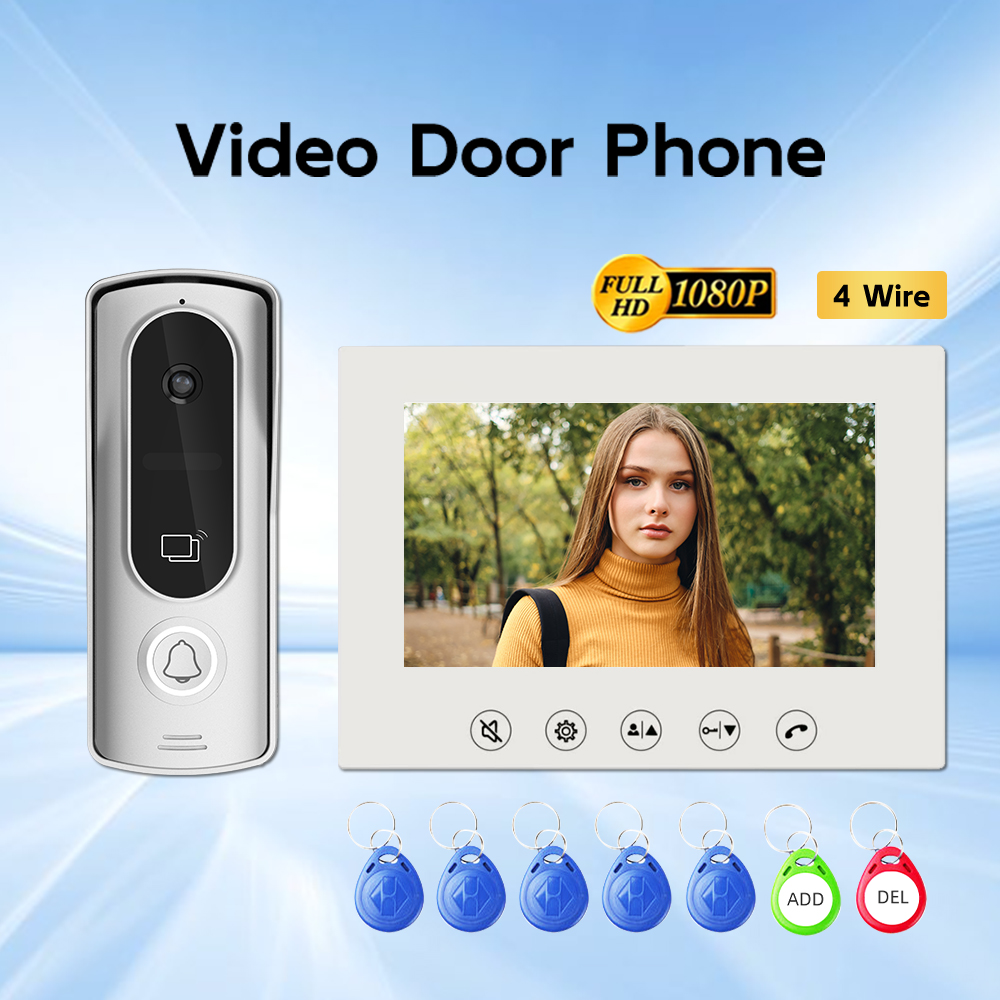 Home Security Cameras Uk - HD Video Intercom Deurbel Regenbestendig Huisbeveiligingssysteem