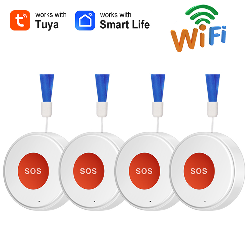 Home Security Tools - Smart Life APP WiFi SOS-noodknop Tuya