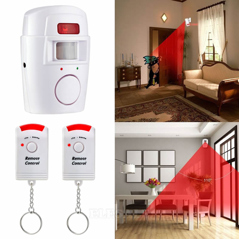 Draadloos PIR-bewegingssensor  - Home Security Yard Sign recensie en prijs