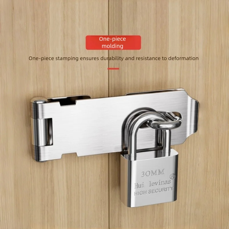 RVS rechthoekige deurhasp, 90° - Home Security Tapo recensie en prijs