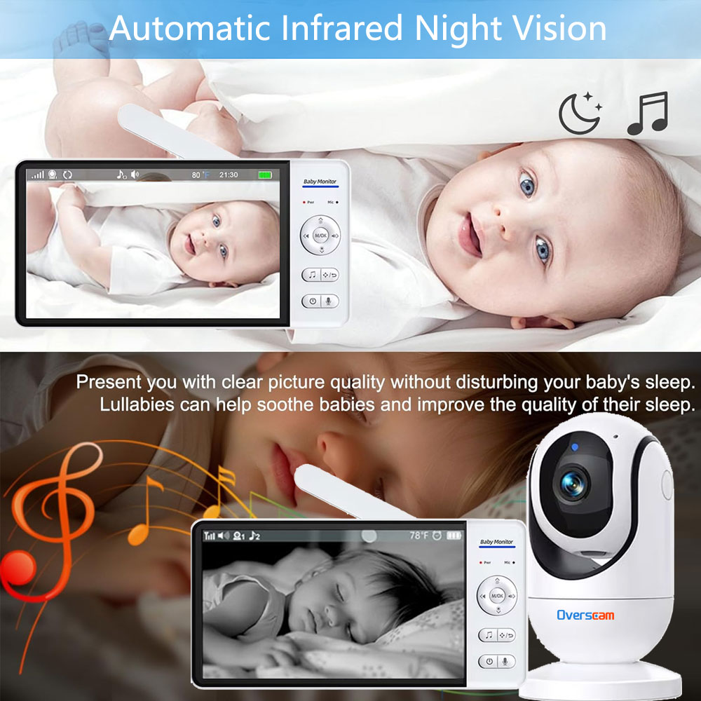 7.0 Inch Scherm Babyfoon 5000m - Home Security Cameras Uk recensie en prijs