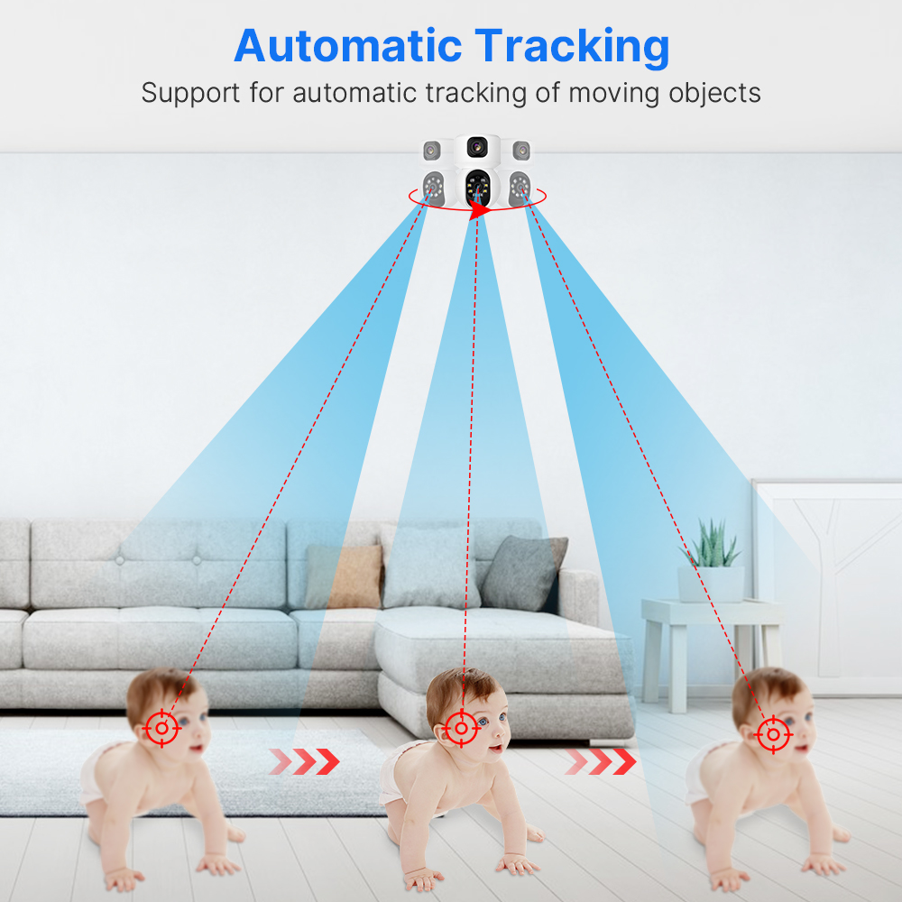 Hiseeu 2K 4MP PTZ IP Camera WI - Home Security Lidar recensie en prijs