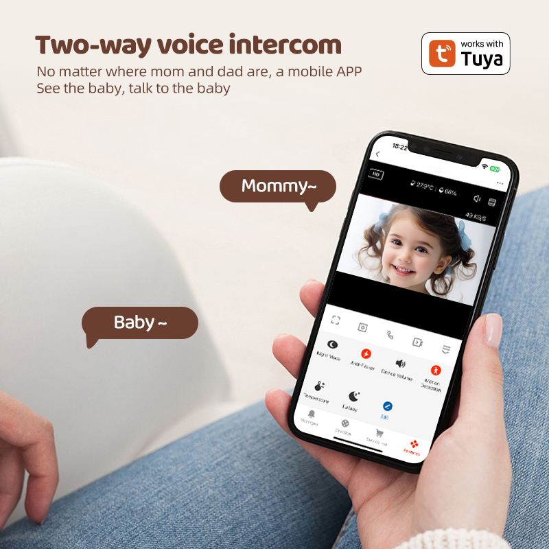 Babyfoon Graffiti APP WiFi Inf - Home Security Cameras Uk recensie en prijs