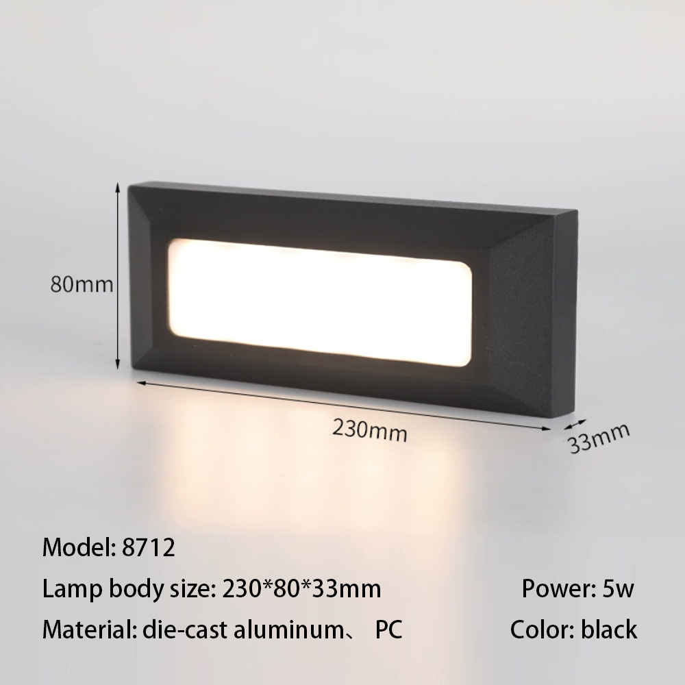 Outdoor LED-wandlampen Opbouwm - Home Security Yard Sign recensie en prijs