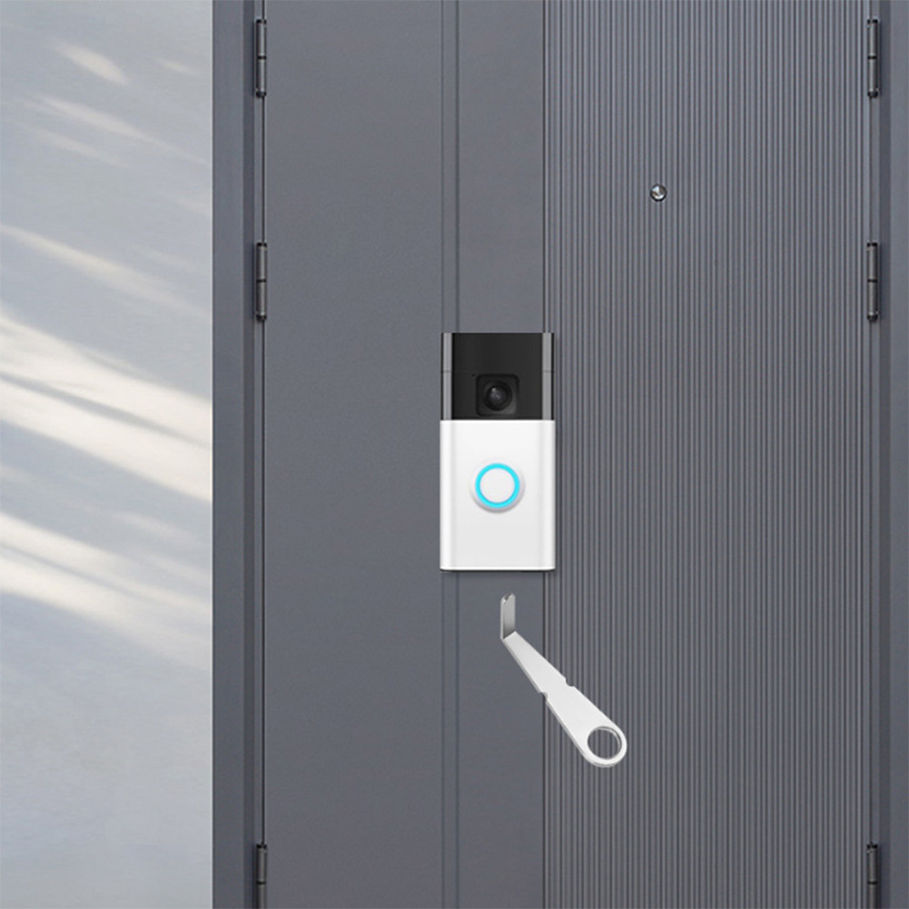 Zilveren videodeurbelsleutel v - Home Security Lidar recensie en prijs