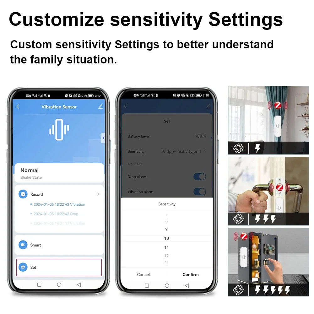 Smart ZigBee Trillingssensor A - Home Security Tools recensie en prijs