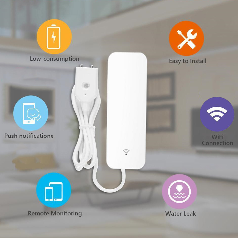 Tuya WiFi waterleksensor, wate - Home Security Tools recensie en prijs