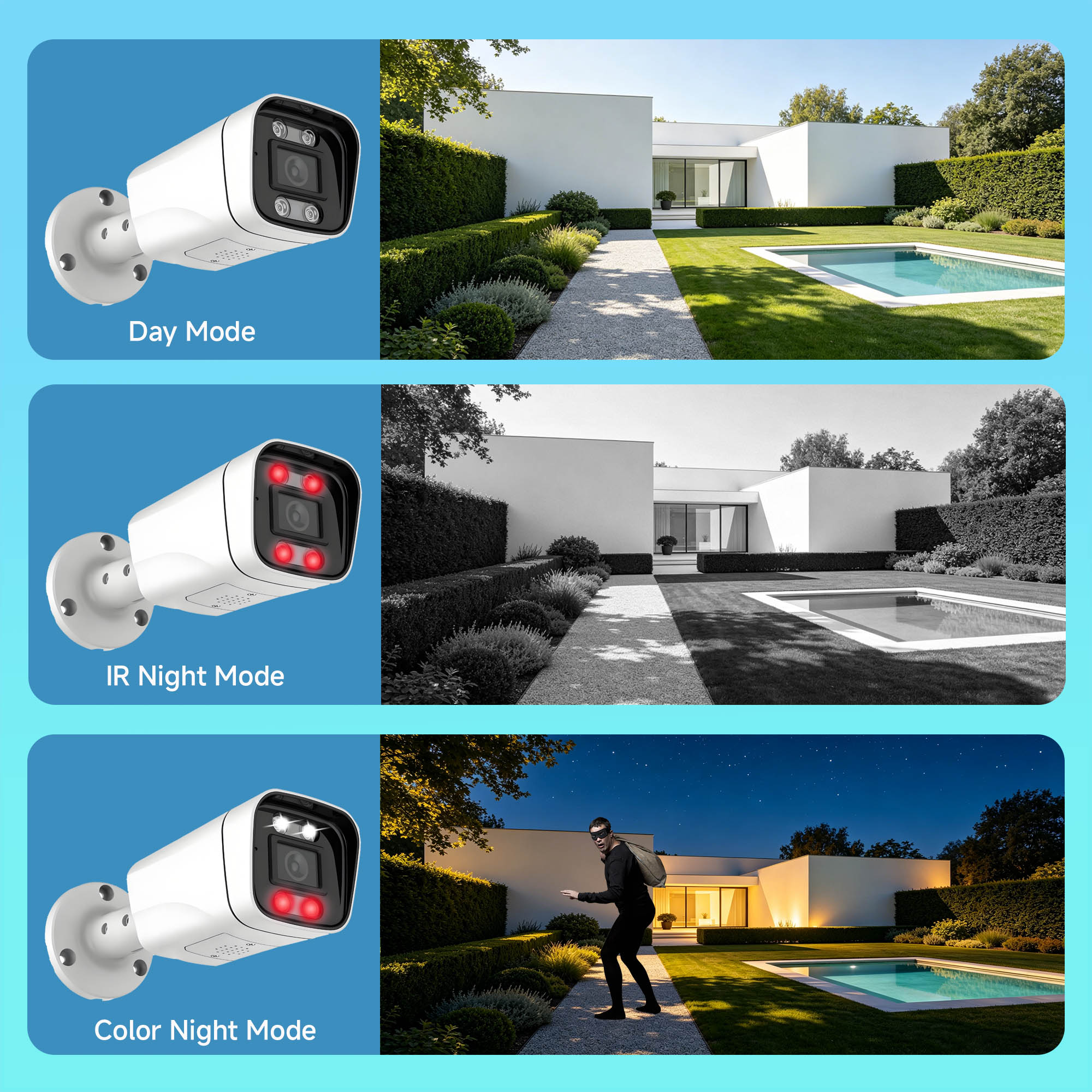 BFMore 8MP 4K Ai Menselijke de - Home Security Video recensie en prijs