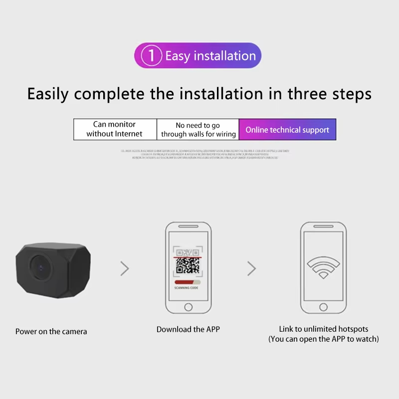 Draadloze camera 4K bewakingsb - Home Security Lidar recensie en prijs