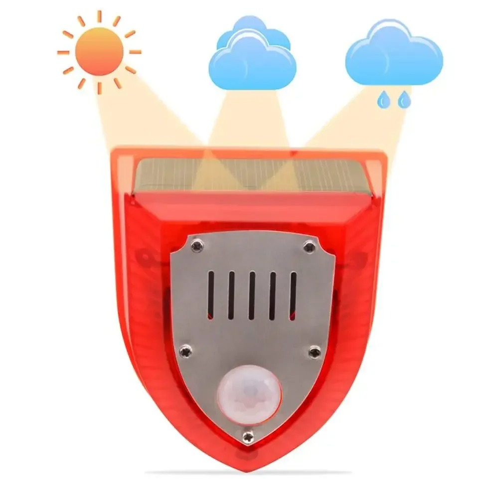 Buiten solar aangedreven 3-mod - Home Security Yard Sign recensie en prijs