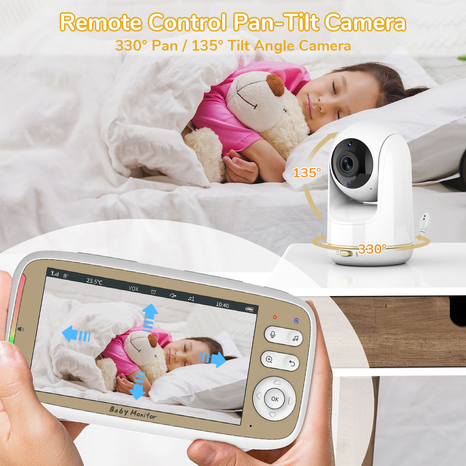 VB803 PRO HD 720P Babyfoon WIF - Home Security Lidar recensie en prijs