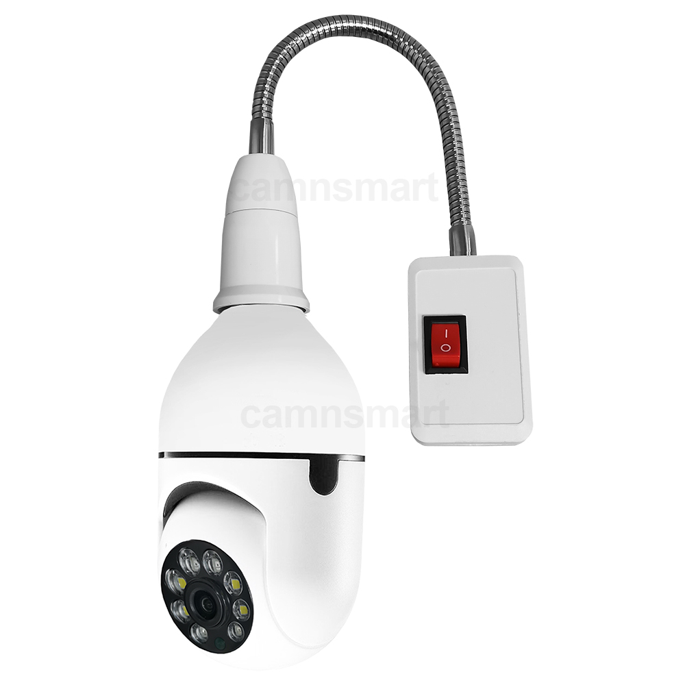 3MP Mini Camera Wifi E27 Lamp  - Home Security Cameras Uk recensie en prijs