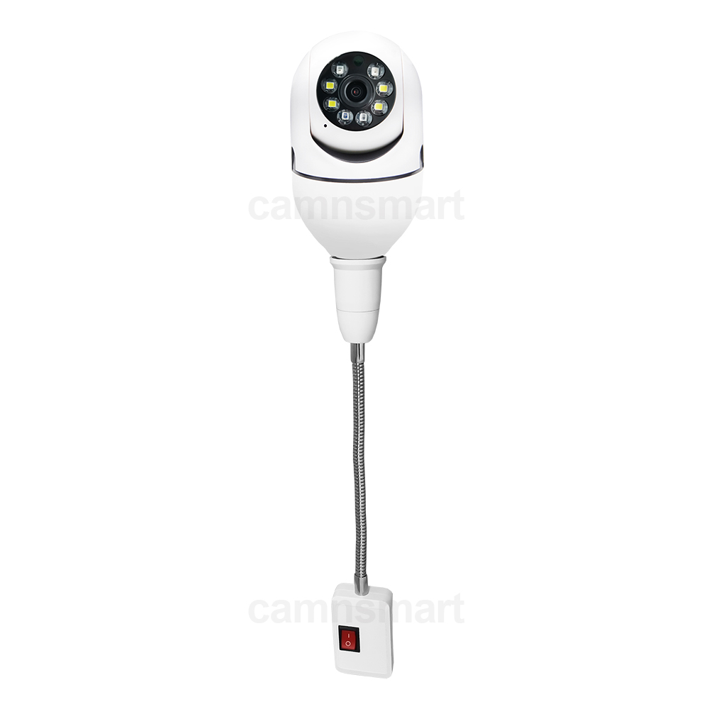 3MP Mini Camera Wifi E27 Lamp  - Home Security Cameras Uk recensie en prijs