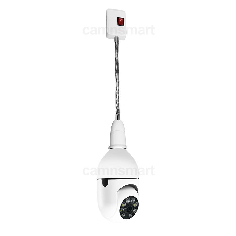 3MP Mini Camera Wifi E27 Lamp  - Home Security Cameras Uk recensie en prijs
