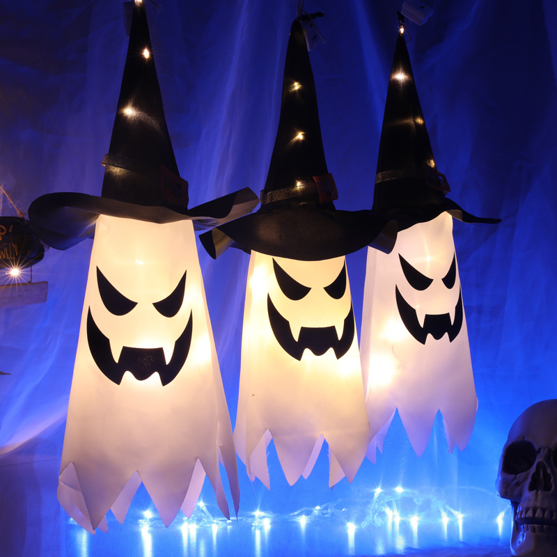 Halloween Gloeiende Heksenhoed - Home Security Yard Sign recensie en prijs