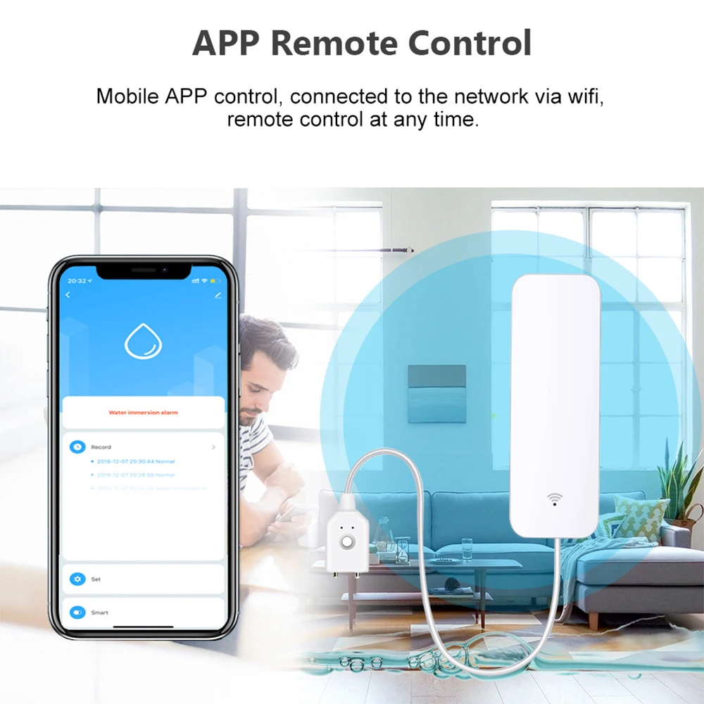 Tuya WiFi Zigbee Watersensor S - Home Security Tools recensie en prijs