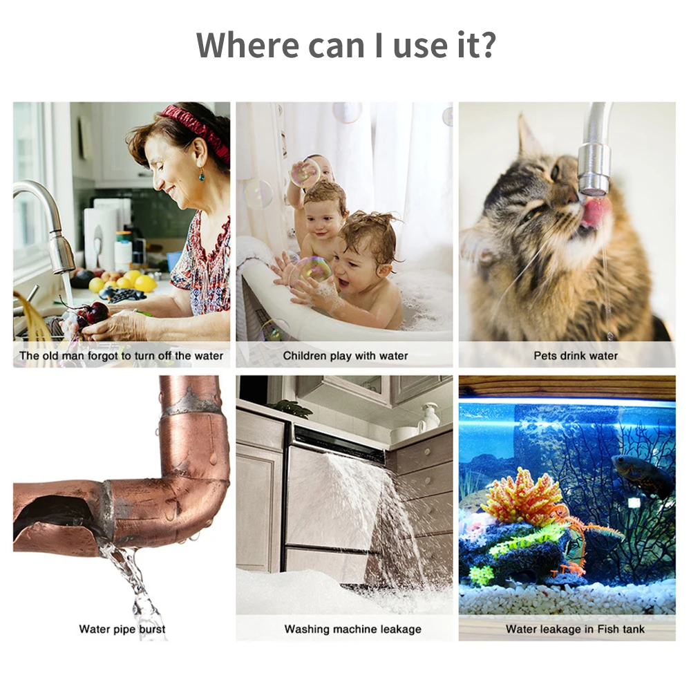 Tuya WiFi Zigbee Watersensor S - Home Security Tools recensie en prijs
