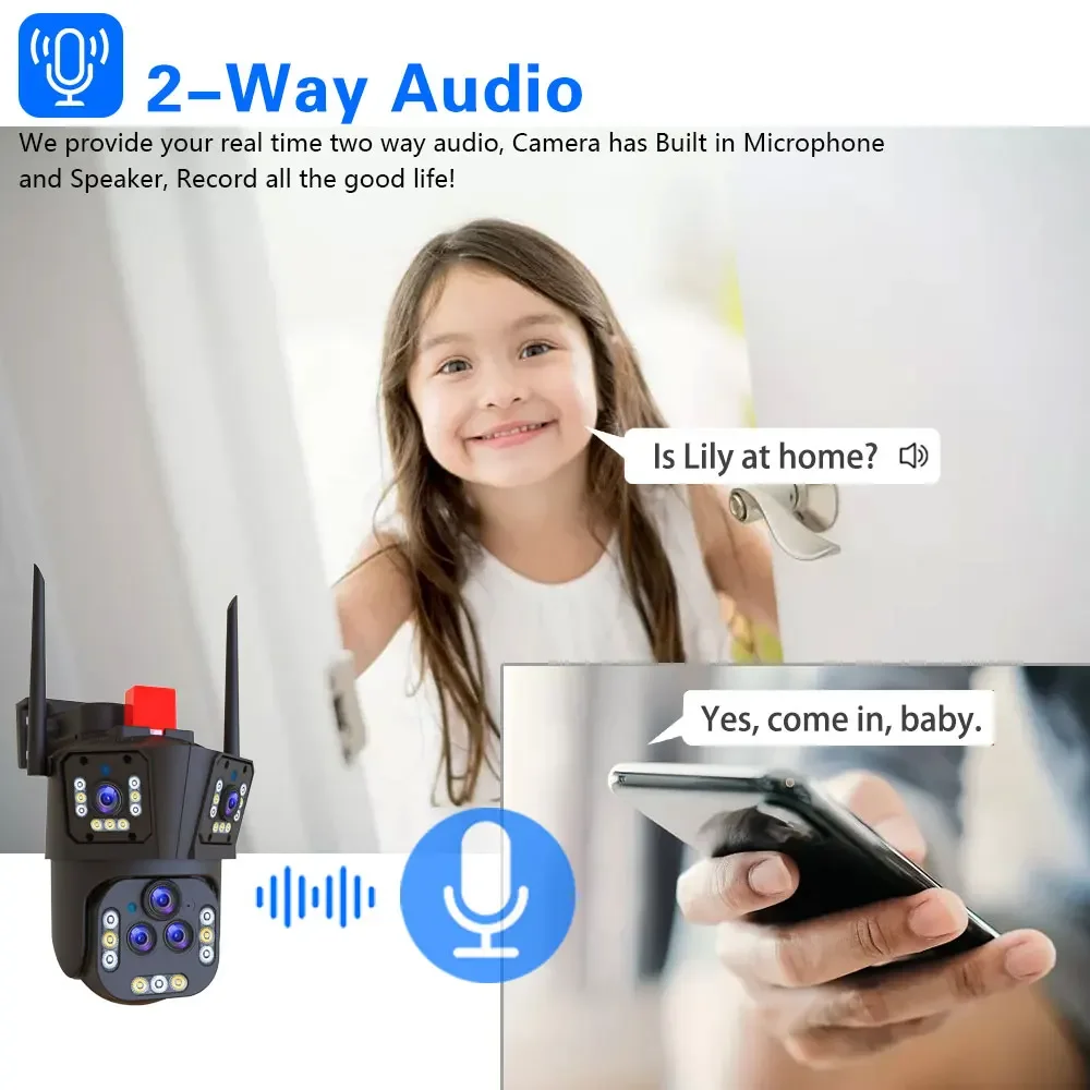 Ultra 20mp 10K Wifi Ptz Contro - Home Security Lidar recensie en prijs