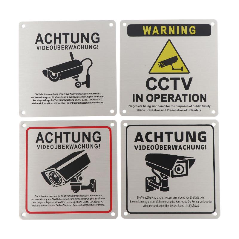 24-uurs videobewaking borden,  - Home Security Yard Sign recensie en prijs