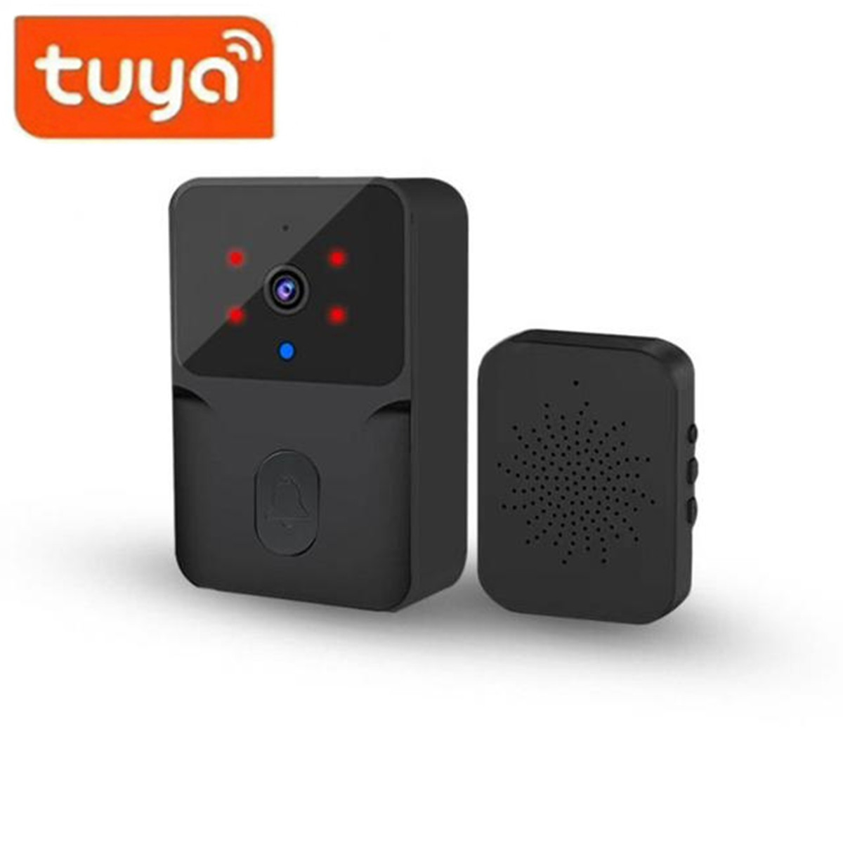Draadloze deurbel WiFi Tuya Ou - Home Security Video recensie en prijs