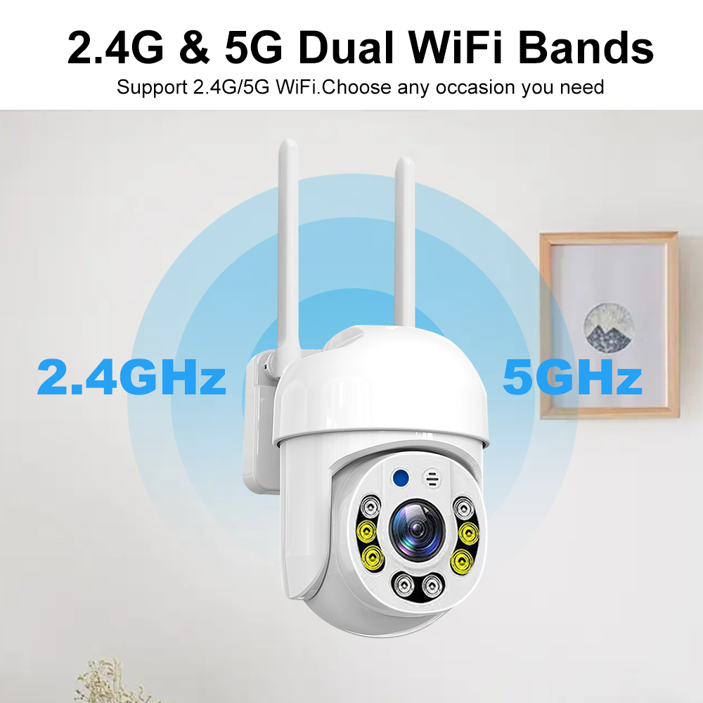 Tuya 5G Wifi Camera PTZ Buiten - Home Security Lidar recensie en prijs