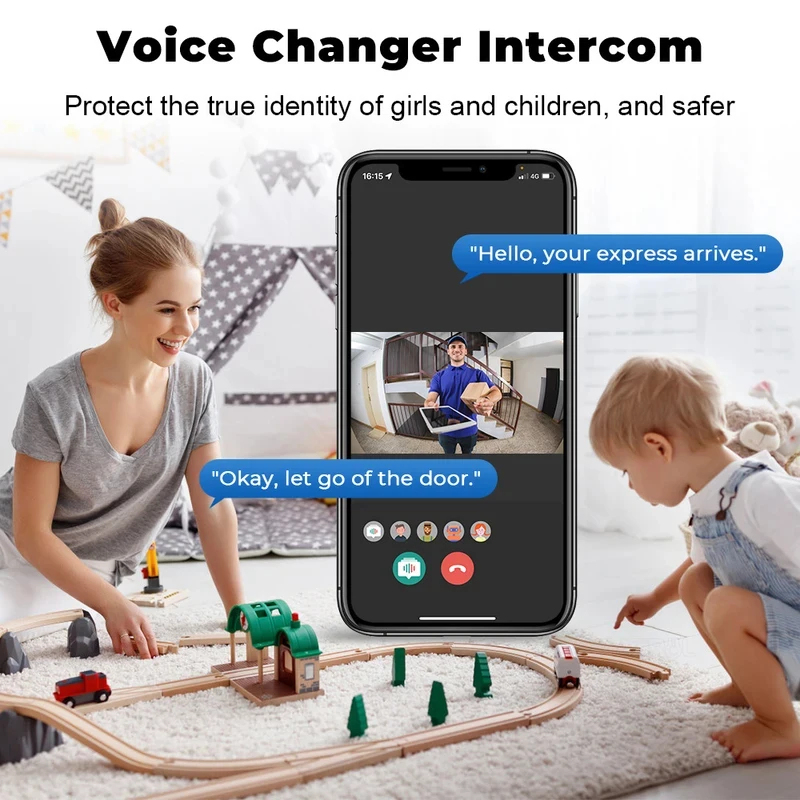 Smart Home WiFi-videodeurbel D - Home Security Lidar recensie en prijs
