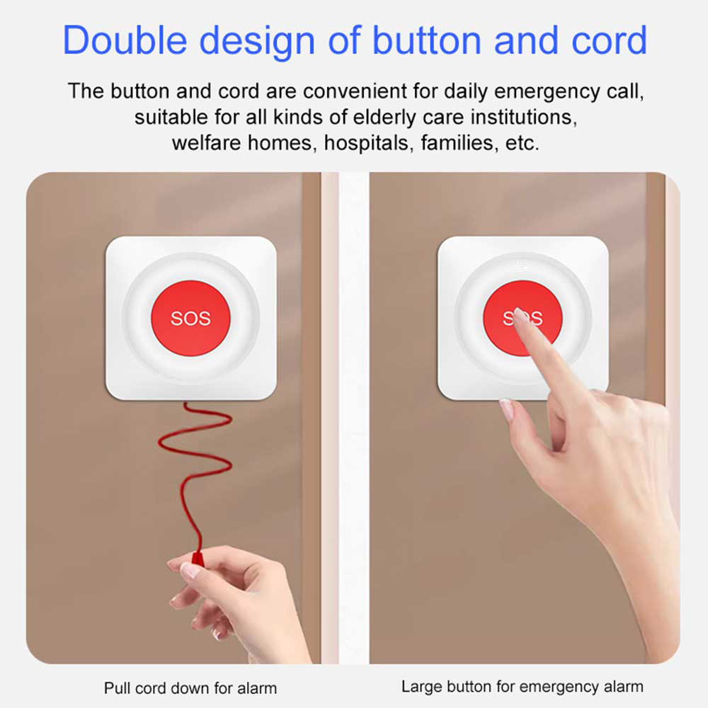 WIFI Zigbee-knoppen SOS-drukkn - Home Security Tools recensie en prijs