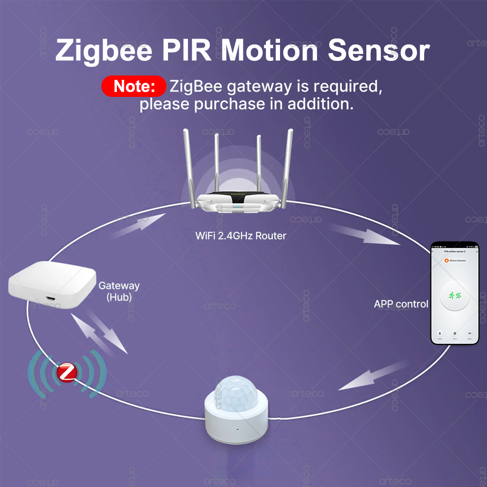 Zigbee 3.0 Mini PIR Bewegingss - Home Security Tools recensie en prijs