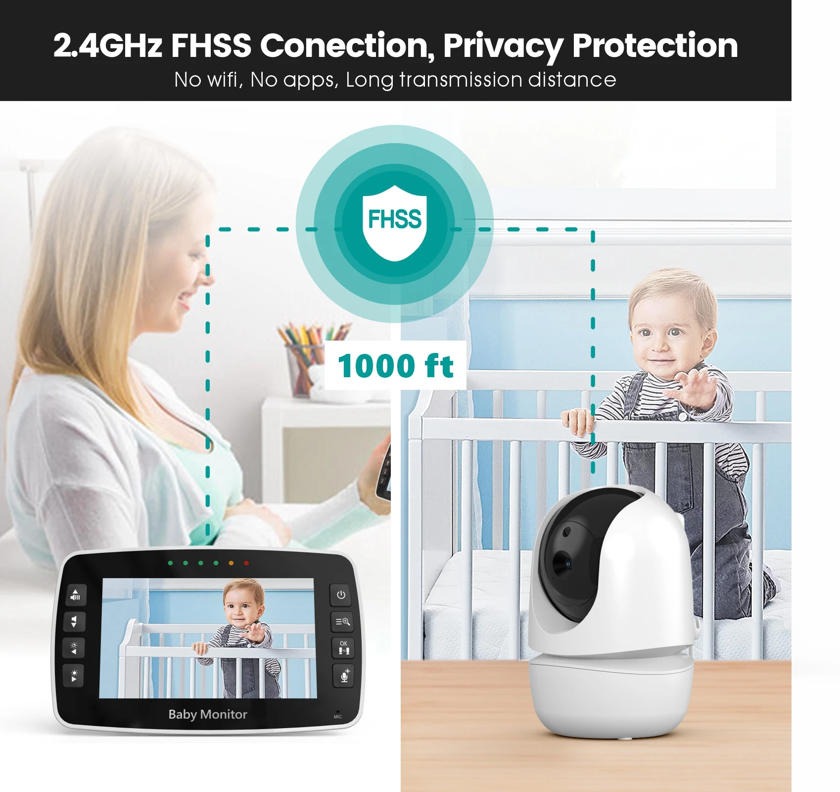 SM43A Babyfoon Beveiliging Nac - Home Security Cameras Uk recensie en prijs