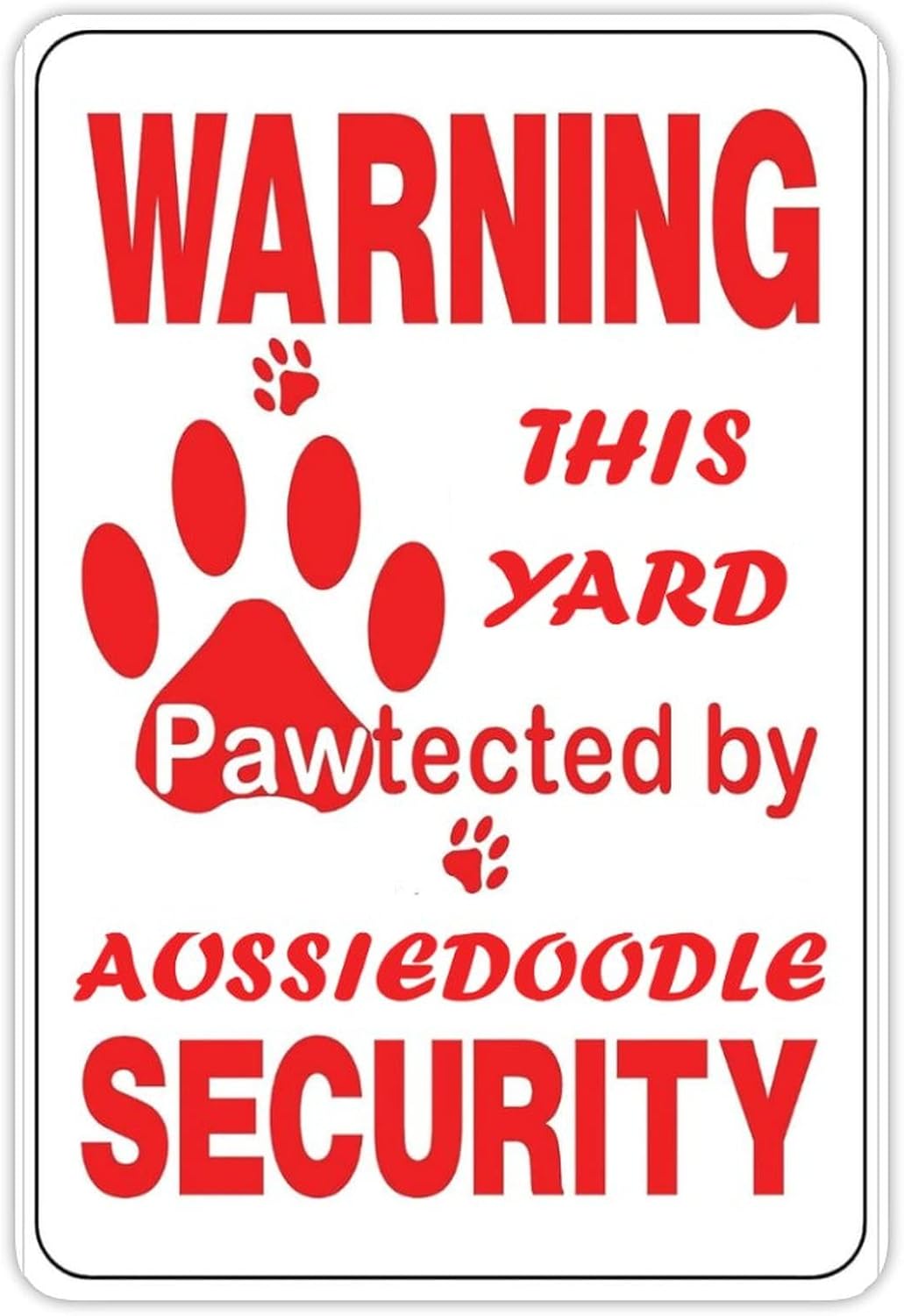 Waarschuwing: Deze tuin is bev - Home Security Yard Sign recensie en prijs
